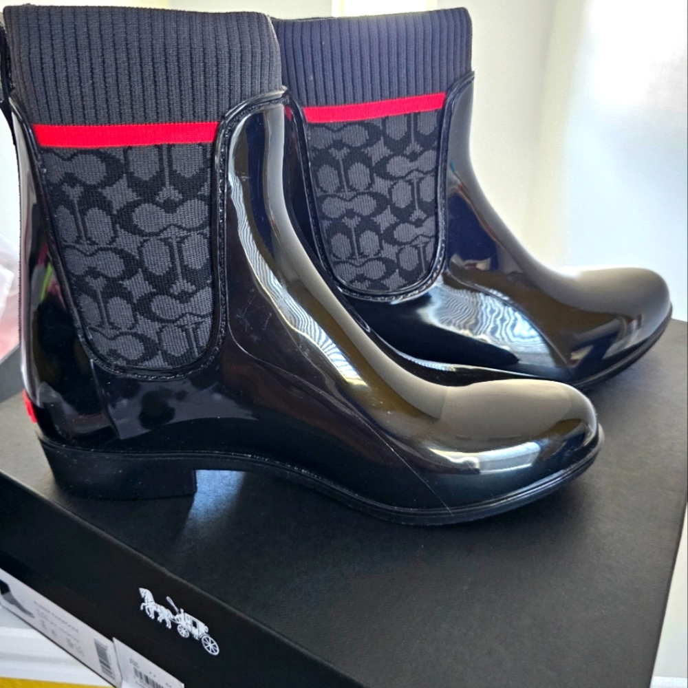 Coach Rain Boots